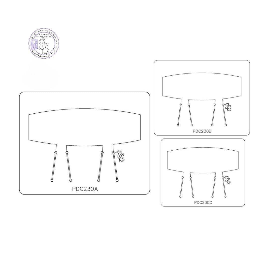 PANCAKE DIE PDC230 CUFF SQUARE TAPER